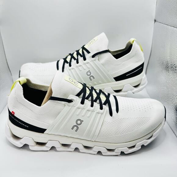 On Cloud Cloudswift 3 Running Shoe Sneaker Ivory Black Men’s Size 12 - Picture 1 of 8